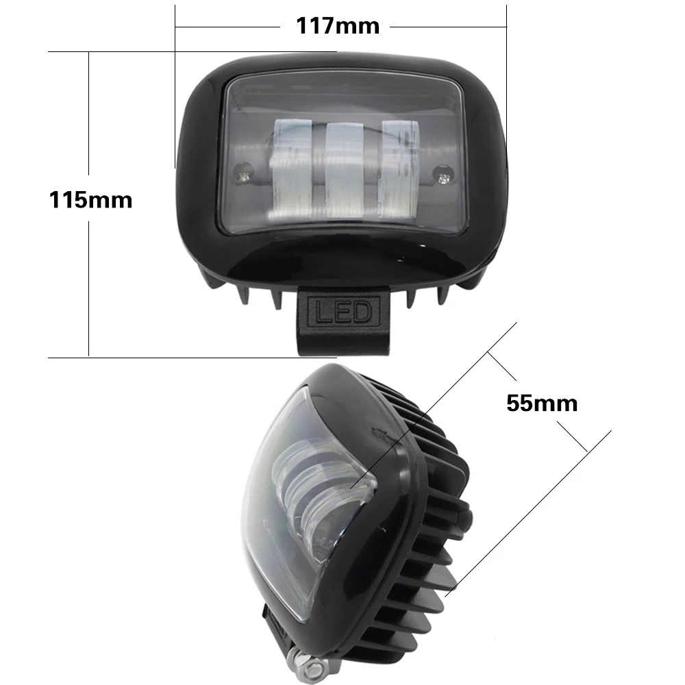 5 дюймов 30 Вт Светодиодный светильник для работы Точечный 12 В светодиодный