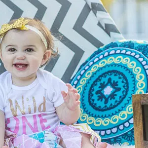 personalized Wild One first birthday infant bodysuit onepiece Tutu Dress romper Outfit Set baby shower party favors | Дом и сад