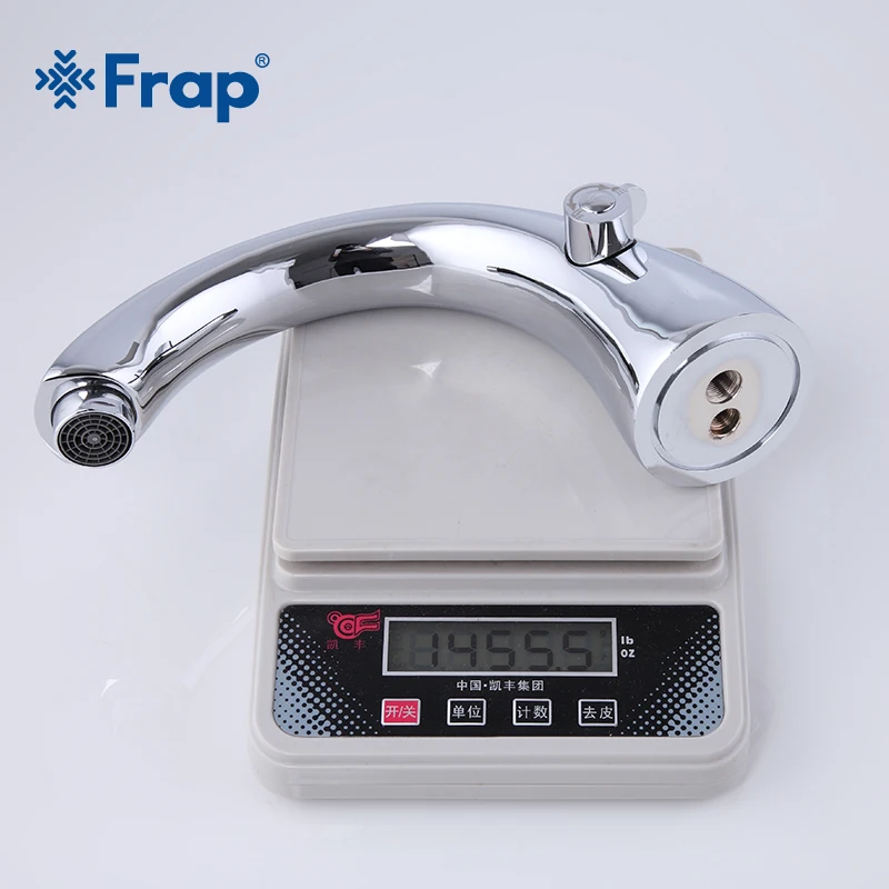 

FRAP Bathtub Faucets chrome bathtub faucet three-hole separation split bath tub faucet hot and cold water mixer with hand shower