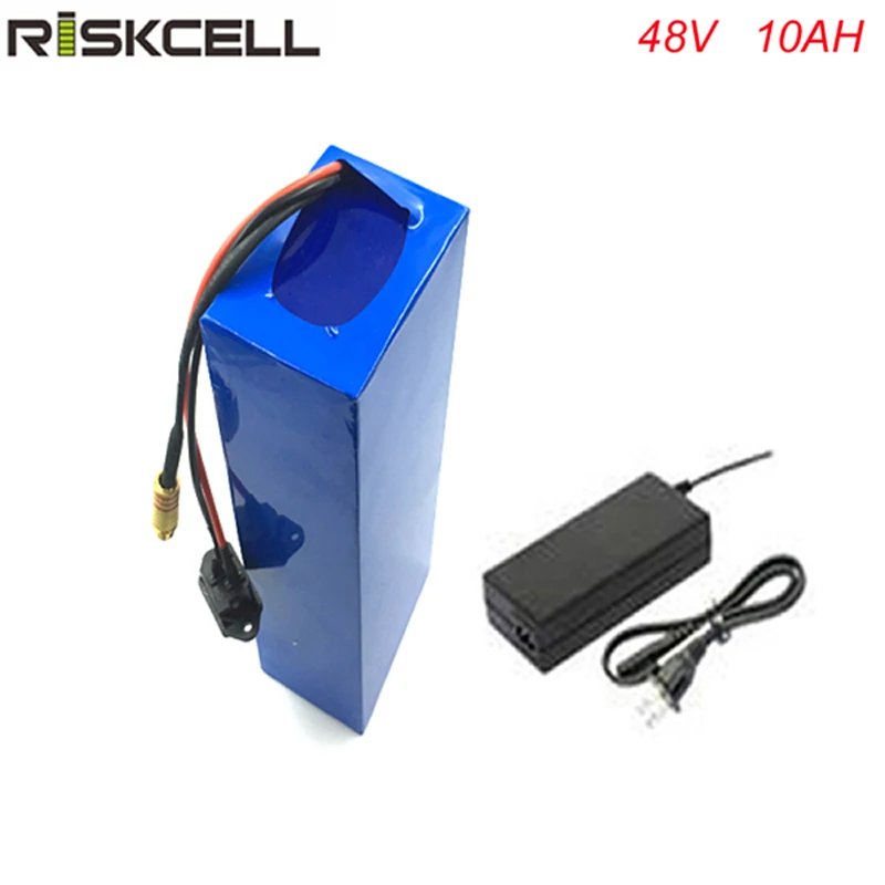 Высокое качество литий ионная батарея 48V 10AH аккумуляторная с зарядным