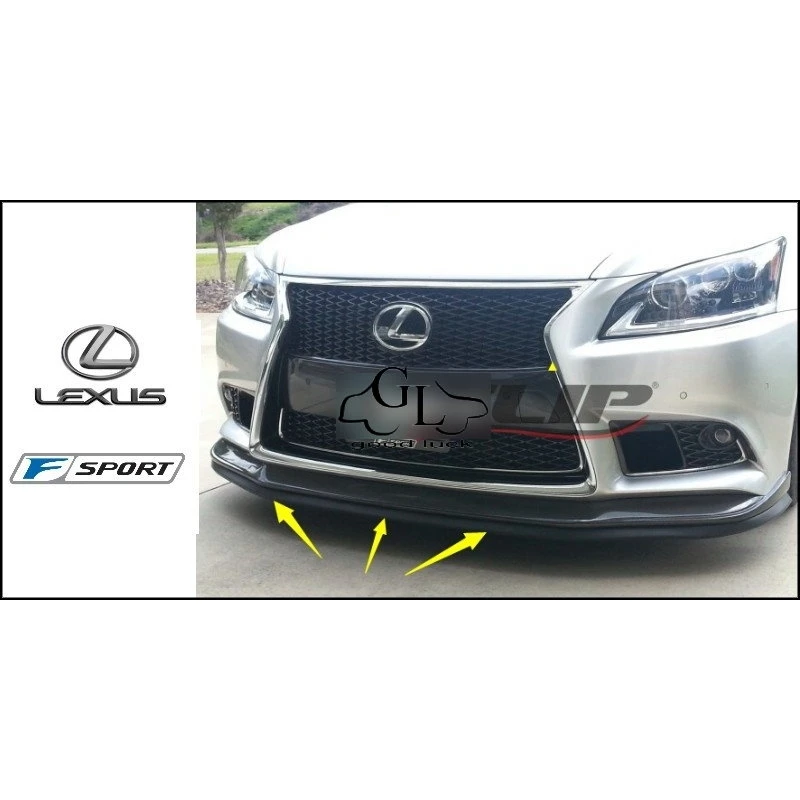 Дефлектор губ для бампера Lexus CT 200h / F 2011 ~ 2015 передний спойлер юбка устойчивый к