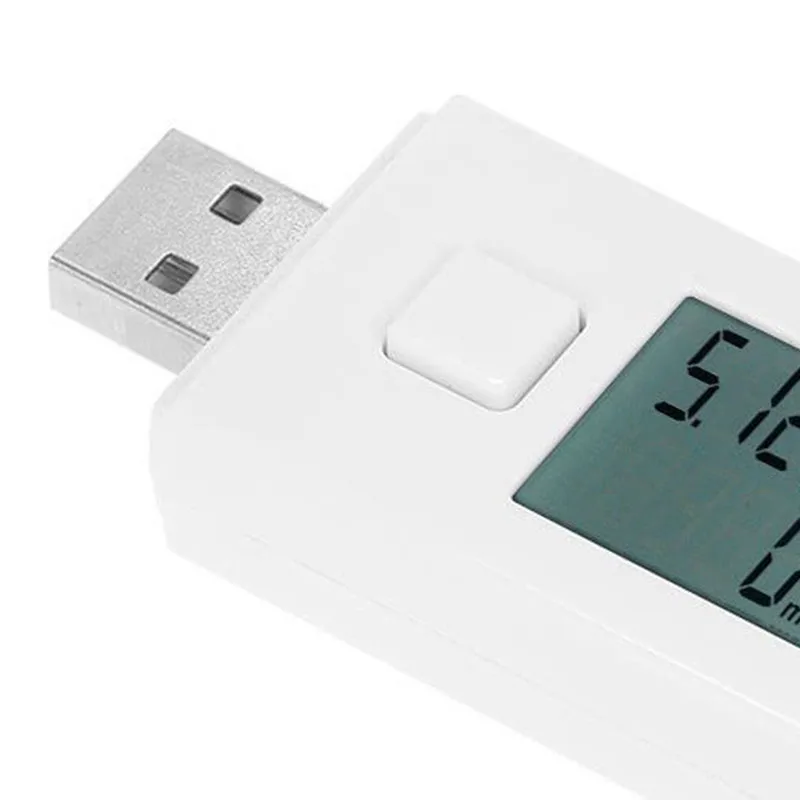 WISH-UNI-T UT658 3-9 в 0-3A 0-9999 мАч цифровой ЖК-дисплей USB мультиметр Вольтметр постоянного