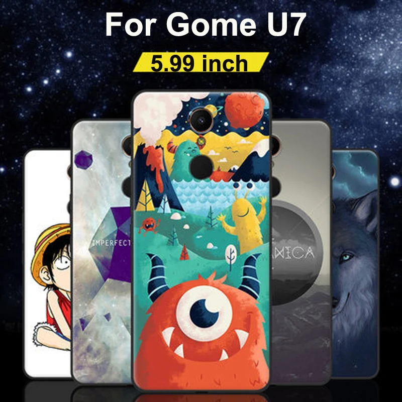 5 99 &quotМодный чехол для Gome U7 Мягкий силиконовый телефона U 7 Чехол GomeU7 защитный fundas