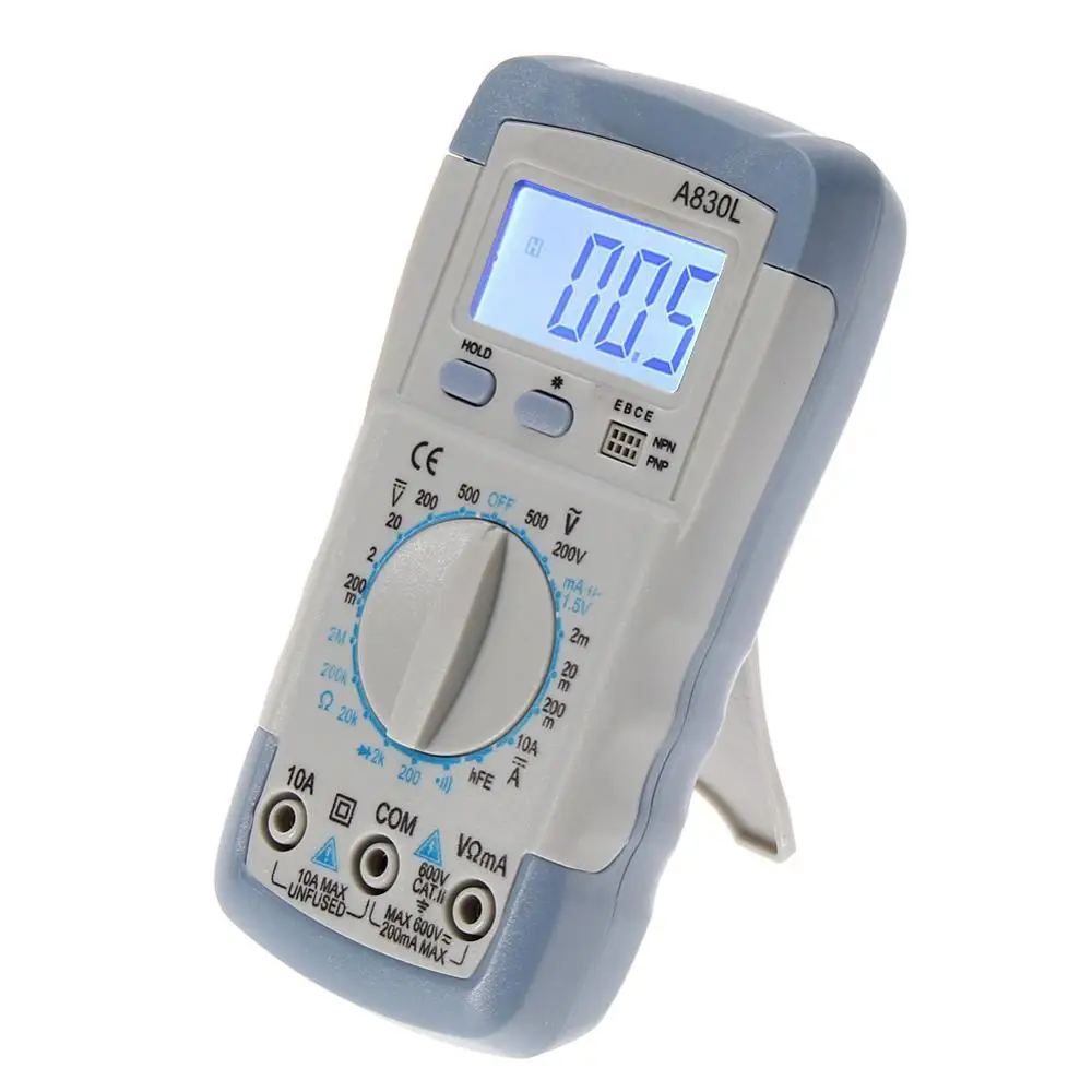 Цифровой мультиметр амперметр вольтметр Омметр многотестер