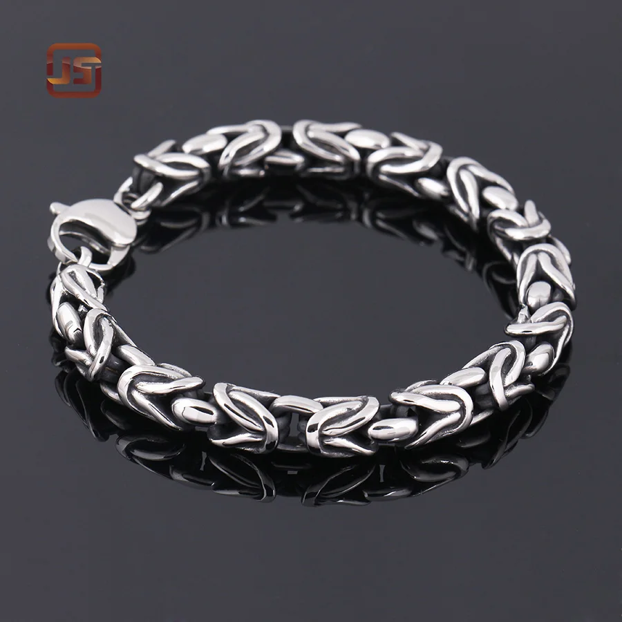 Мужской браслет Gokadima новый продукт серебряные браслеты из нержавеющей стали