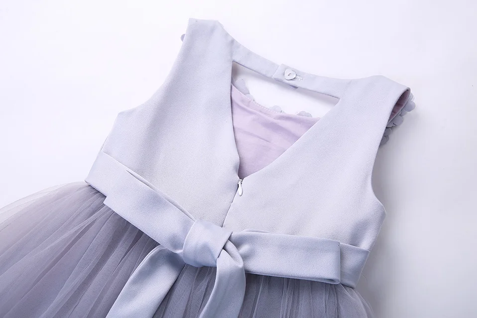 Cutestyles вечерние платья для детей цветочные без рукавов подружки невесты с