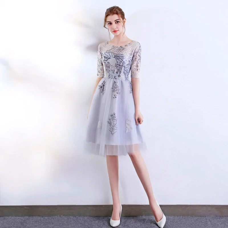 FADISTEE Новое поступление технические короткие платья элегантное вечернее платье с