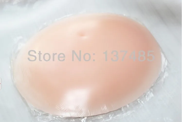 Бесплатная доставка удобный мягкий искусственный силиконовый живот 6-7 мес. 1850 г