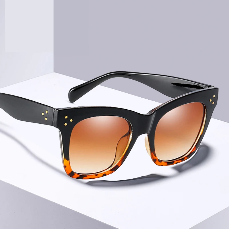 Jojomones brand Classic Cat Eye Sunglasses Women Vintage Oversized Gradient Sun Glasses Shades Female Luxury Designer UV400 |