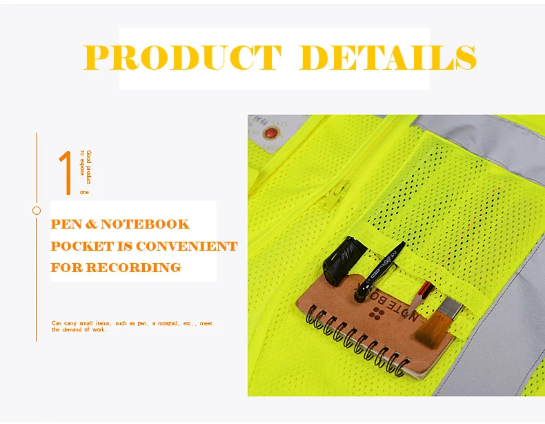 SFVEST мужской женский жилет HI VIS VIZ execior, жилет, два дюйма, ширина, светоотражающий, безопасный, большие карманы