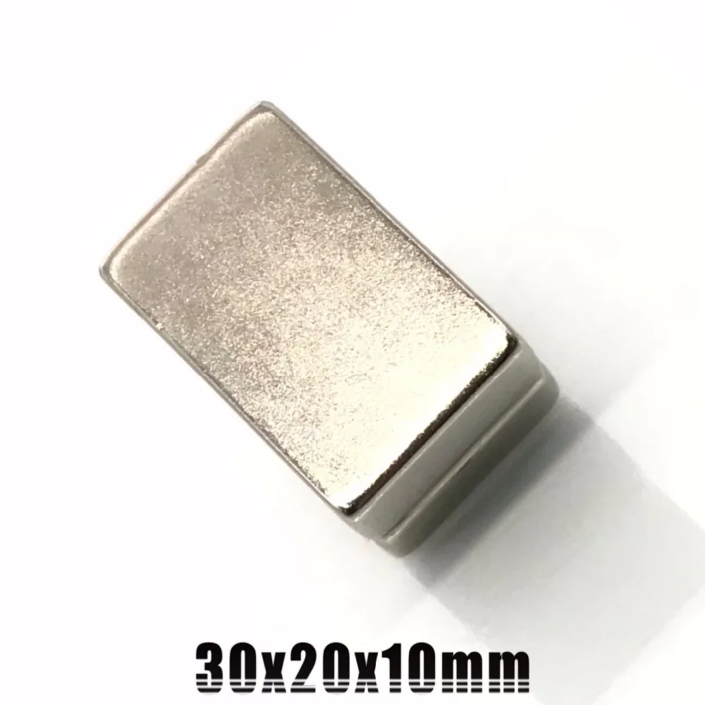 1/2/5 шт. 30x20x10 Неодимовый Магнит 30 мм x 20 10 N35 NdFeB Блок сверхмощный сильный постоянный