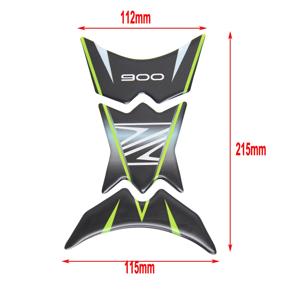 

Motorcycle 3D Z Emblem Tank Pad Protective Decal Sticker For Kawasaki Z1000 Z900 Z800 Z750 Z650 Universal Sticker