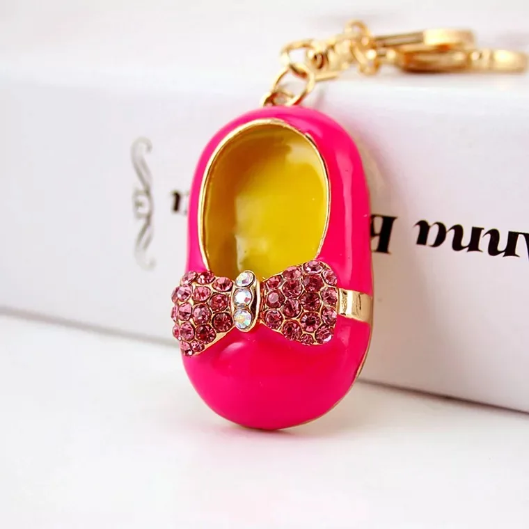 Бесплатная доставка 30 шт./лот детский брелок для обуви со стразами кошелек