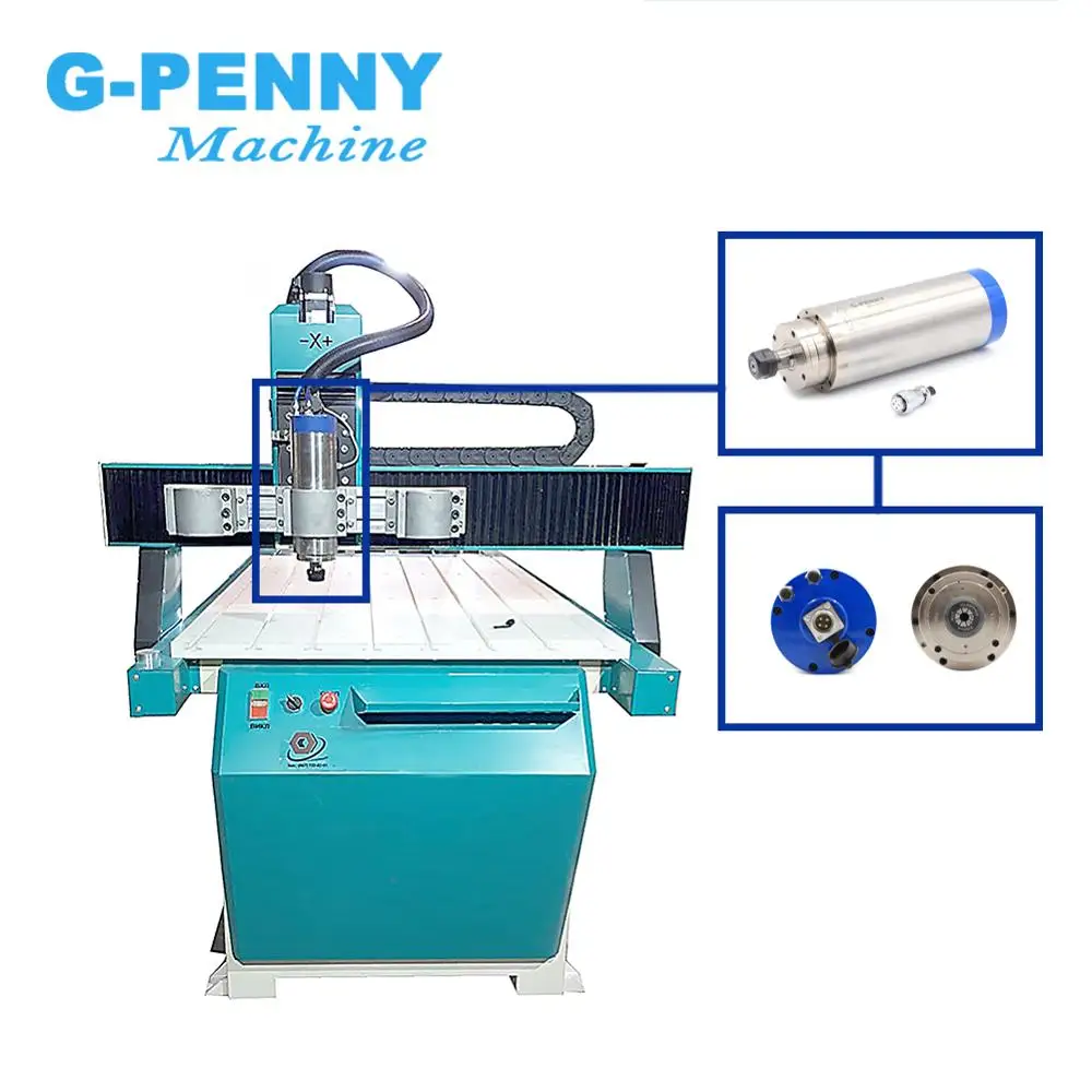 CNC деревообрабатывающий 220 В ER20 кВт шпиндель с водяным охлаждением 3 кВт шпиндель с водяным охлаждением, Гравировальный шпиндель для деревообрабатывающего станка