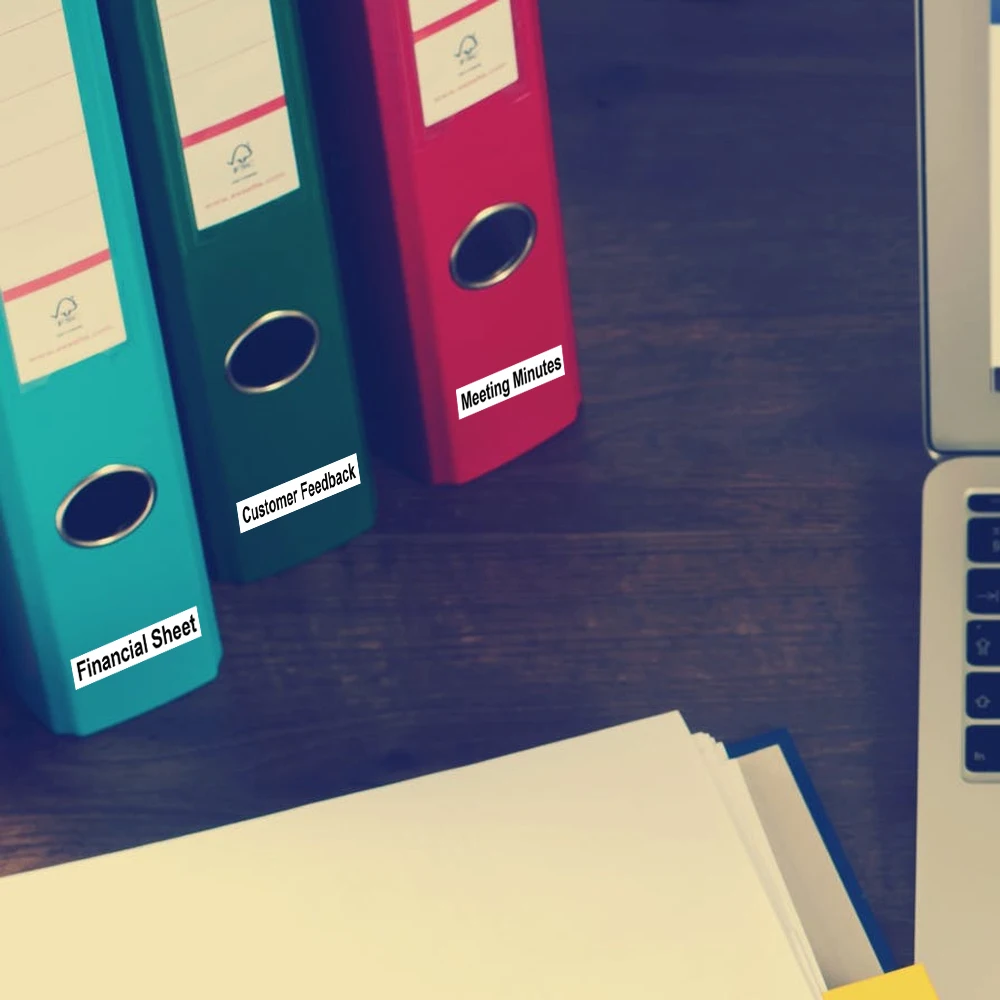 Гибкая идентификационная лента совместимая с принтером Brother P Touch 3 шт./лот