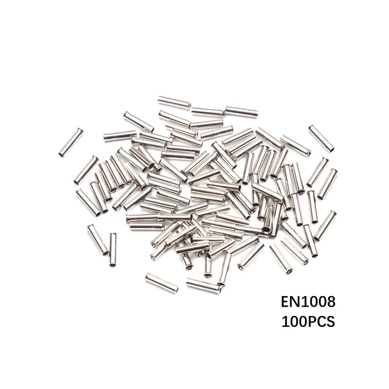 500 шт./компл. медные трубчатые голые клеммы обжимные соединитель провода 12 22AWG