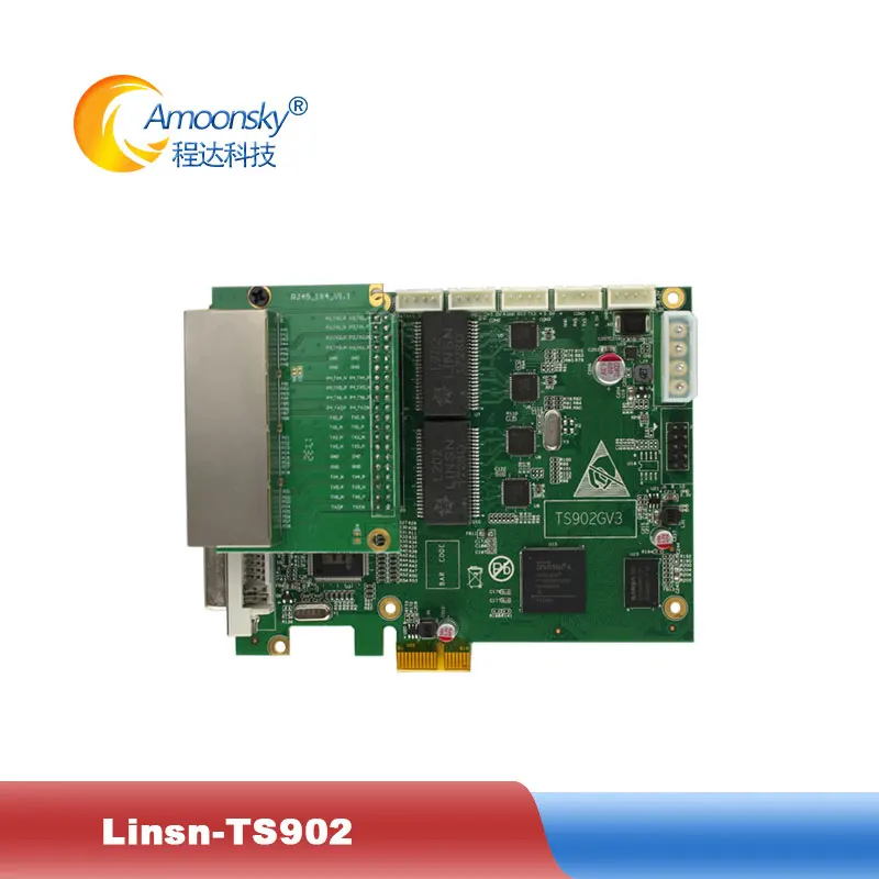 Новинка 2018 отправляющая карта linsn ts902 ts902d с 4 сетчатыми рабочими портами поддержка