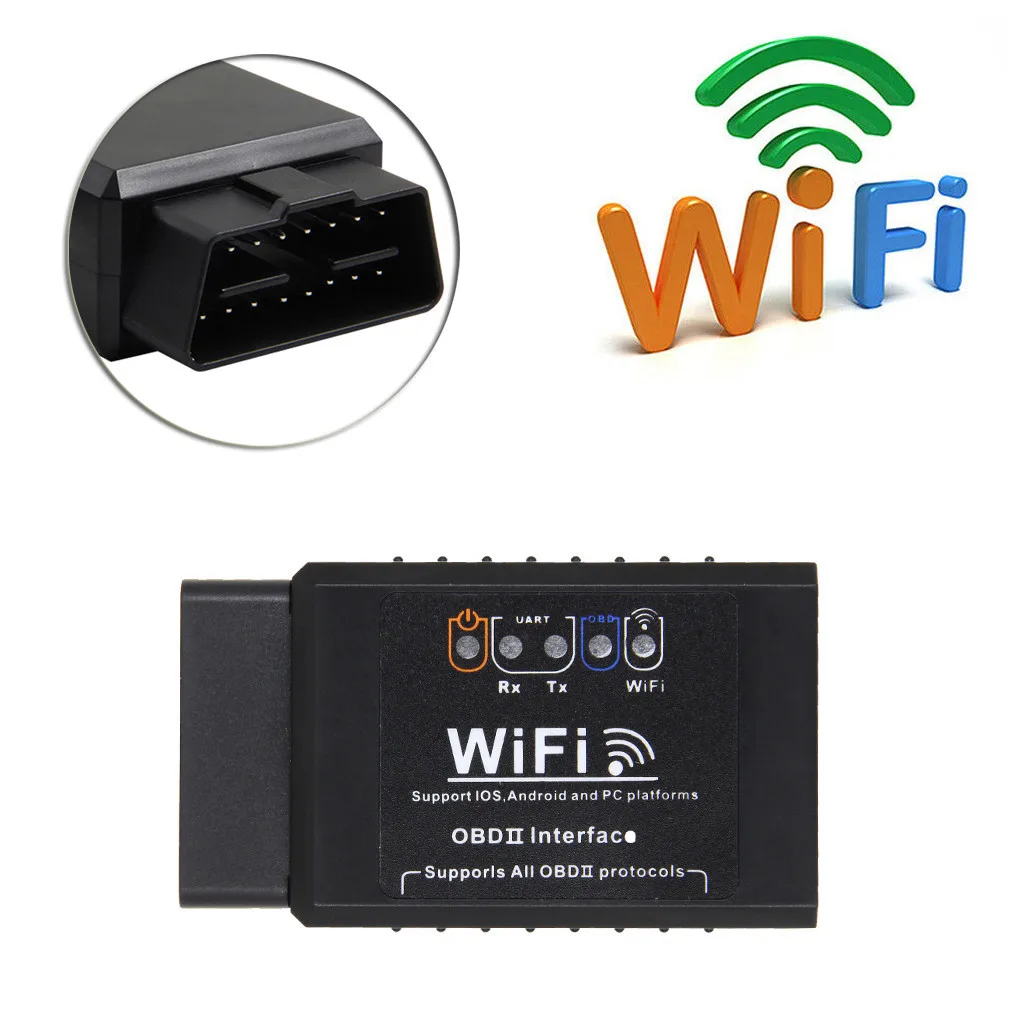 CARPRIE инструмент горячая Распродажа OBD2 OBDII V1.5 ELM327 WIFI 16PIN Автомобильный