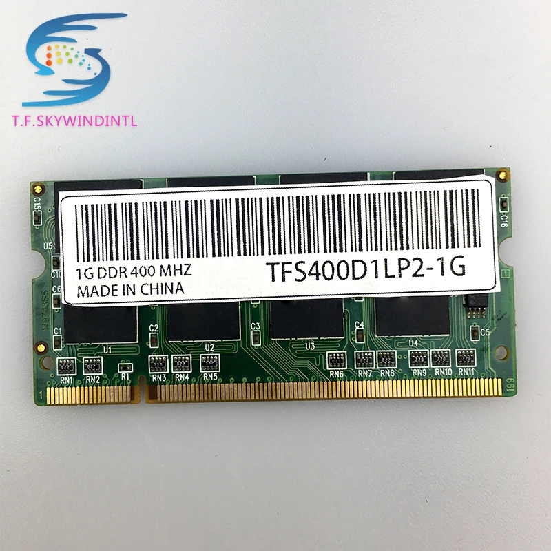 Бесплатная доставка память для ноутбука 1 Гб DDR 400 МГц 1G DDR1 PC3200 контактов памяти