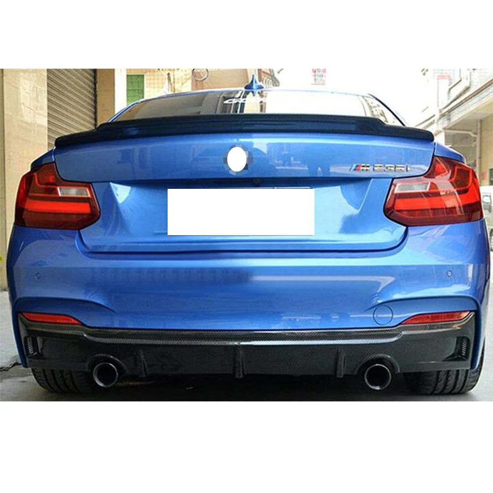 Задний багажник из углеродного волокна M2 спойлер для BMW F87 F22 220i 228i M235i 2014 2019 C74