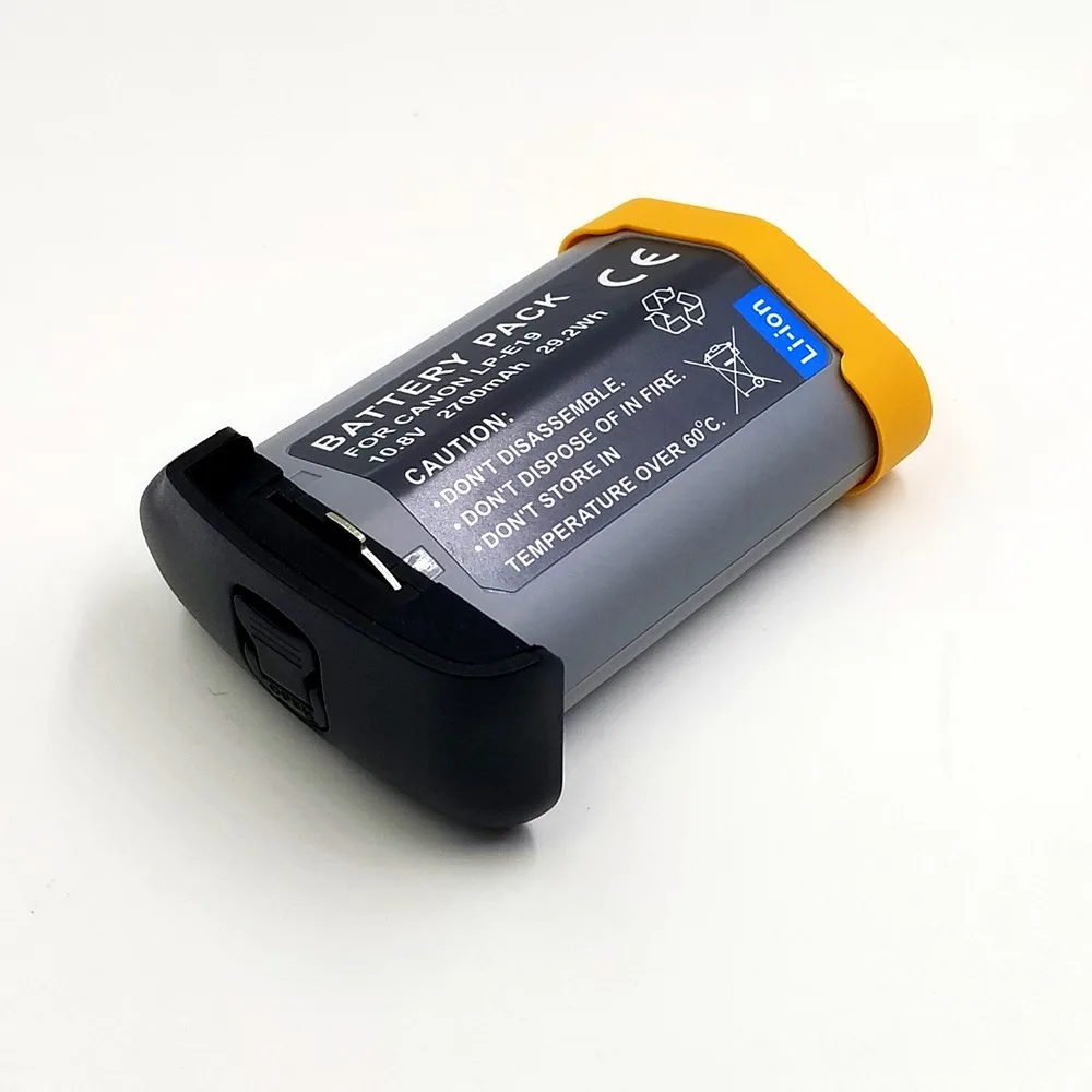 WHCYonline 2700 мАч полный декодированный аккумулятор LP-E19 LP E19 для Canon LP-E4 LP-E4N LPE4N EOS 2 1DX 1DS 3 1D Mark II/1Ds Mark III IV
