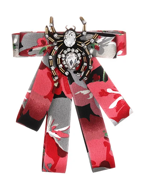 E54824 brooch Жини женские броши «бант» булавка в форме пчелы трендовая бижутерия броши бант брошь винтажный воротник рубашка корсаж платье ювелирные изделия галстук - Окраска металла: E54824 brooch