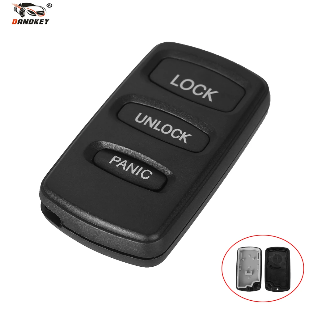 Чехол для Mitsubishi 3 кнопки Chrysler Sebring Dodge Stratus Lancer Outlander Eclipse|Ключ от авто| |