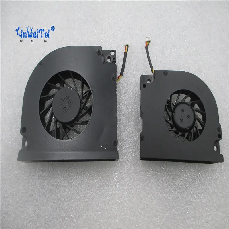 

A pair of Cooling Fan DFB451005M10T FDA1-CCW DC28000020L DFB601005M30T F586-CW DQ5D577D018 FOR Dell M90 E1705 9400 6400 M170