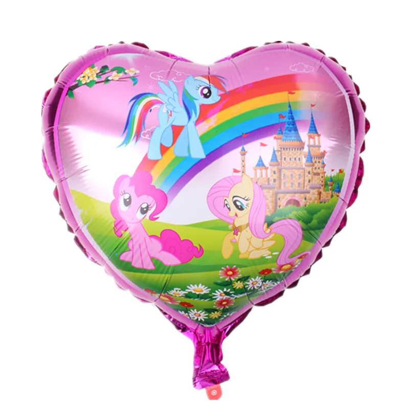 XXPWJ Бесплатная доставка в форме сердца лошадь алюминиевый шар Вечеринка игрушка