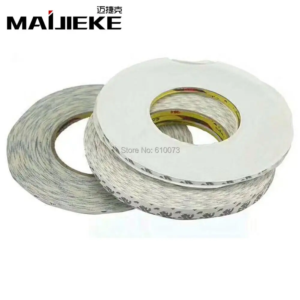 

MAIJIEKE For Phone Tablet LCD Screen Glass Original 0.5mm 25M Strong Acrylic 3M Adhesive Red or White Film Double Side Tape