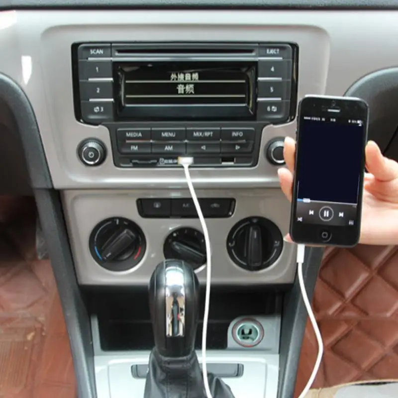 1 м USB Кабель адаптер для передачи данных/зарядки 3 5 мм AUX аудио разъем 2 0 кабель