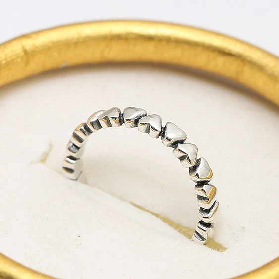 925 Sterling Silver Wedding heart Ring For Women Fashion Jewelry | Украшения и аксессуары