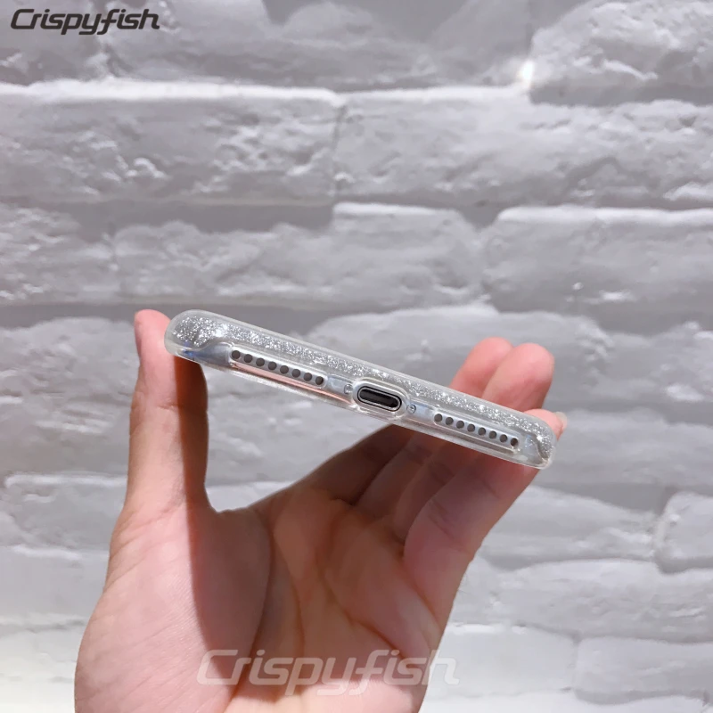 Блестящий ТПУ силиконовый чехол-накладка для iPhone 6 6 s, однотонный глянцевый чехол s для IPhone 7 8 Plus X XS Max XR