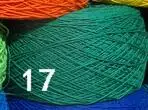 TPRPYN 250 г = 1 шт. ручной крючок для стола, коврик для стола, нить для вязания крючком, салфетка, пряжа, сделай сам, скатерть, подстаканник, тканая кружевная нить 1 мм - Цвет: 17 dark grass green
