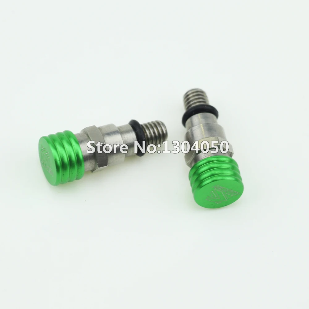 New Fork Bleeder Pressure Relief Valve M5 x 0.8 Red Button For KXF YZF CRF MX Dirt Bike Motorcycle Motorcross Dirtbike | Автомобили и