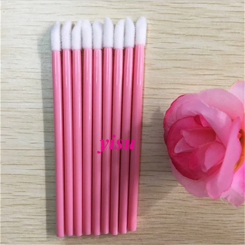 200 шт Разноцветные одноразовая кисть для губ аппликатор губная помада набор