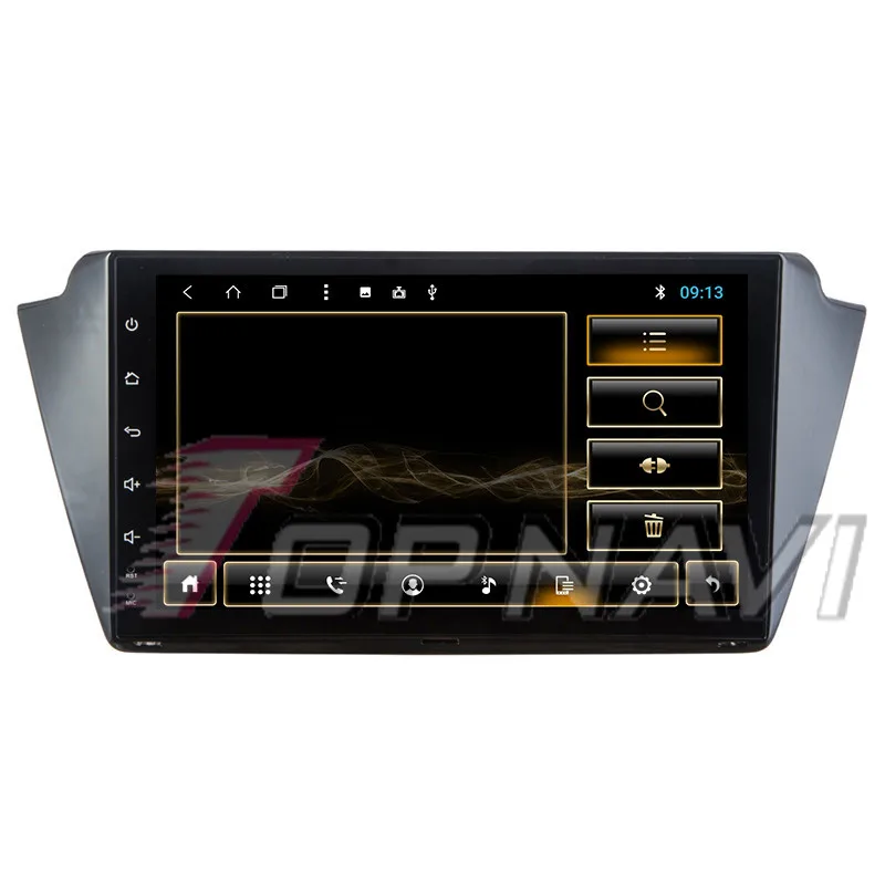 Авторадио Восьмиядерный 9 'ɺndroid 8 1 автомобильный мультимедийный плеер для Skoda