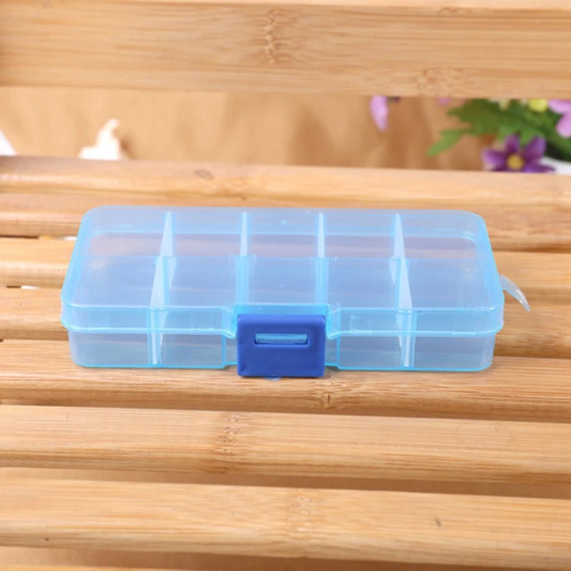 Регулируемая шкатулка для ювелирных изделий 10 ячеек|makeup organizer|storage box casestorage |
