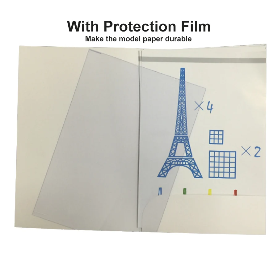 KEMBONA 3d Ручка печатная модель бумага с 40 дизайнами позволяет детям легко научиться