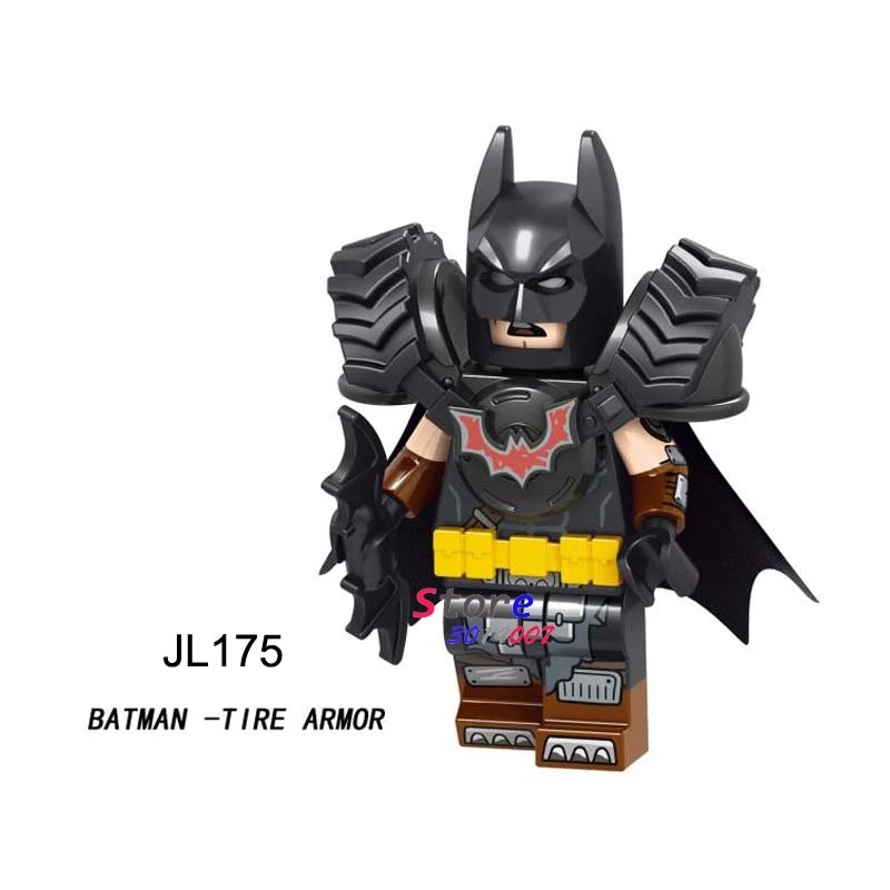 JL175 Один строительный конструктор из фильма 2 серии Emmet REX ultracatty Lucy batman Metalbeard сладкий хаос игрушки для детей - Цвет: JL175