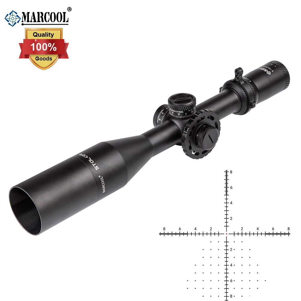 MARCOOL оптика Сталкер 3-18x50 HD IR FFP тактическая дальняя стрельба охотничий прицел первый фокальный самолет прицел