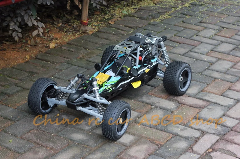Радиоуправляемый автомобиль 1:5 26cc 4 Болтовой двигатель Baja Walbro 997 Carb ss Tunepipe + 2 4G