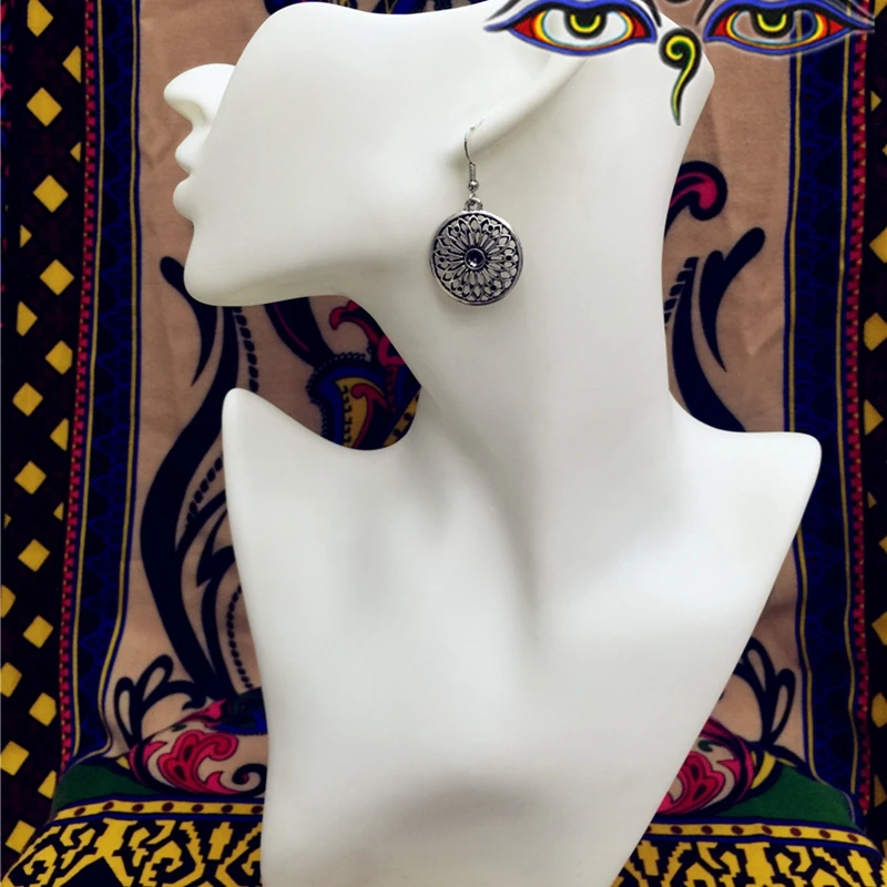 LosoDo хиппи Цыганская индийская мода женские ювелирные изделия boho серебро Непал