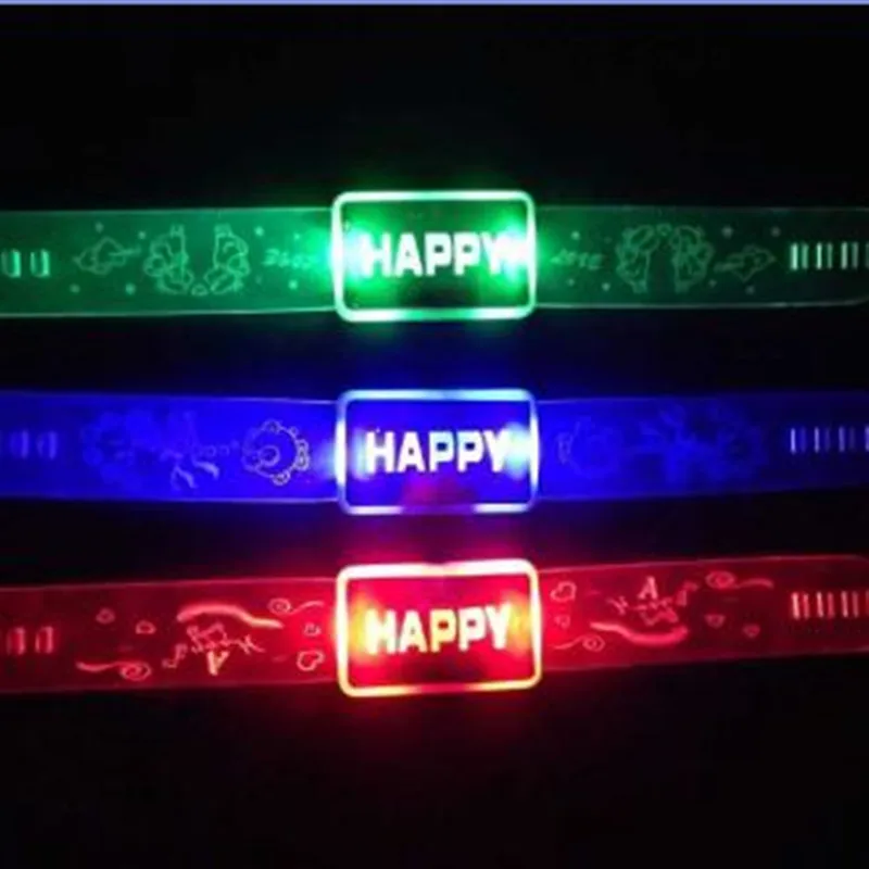 10 шт./лот яркие красивые флуоресцентные светодиодные рождественские аксессуары