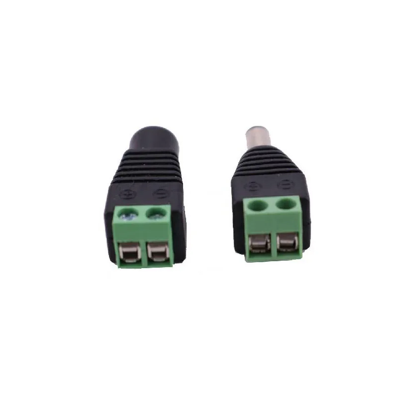 2 контактный разъем постоянного тока гнездовой питания 5 5X2 1 мм 5х2 для