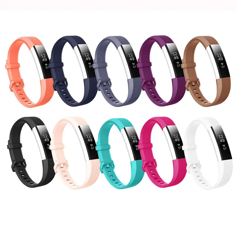 Odog силиконовый дышащий ремешок для Fitbit Alta/HR Смарт часы браслет Высокое качество