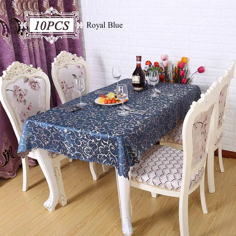Factory Wholesale 10PCS Luxury Wedding Table Cover Linen for Banquet Party Hotel Restaurant Decor Gold 90&quot Round Cloth | Дом и сад