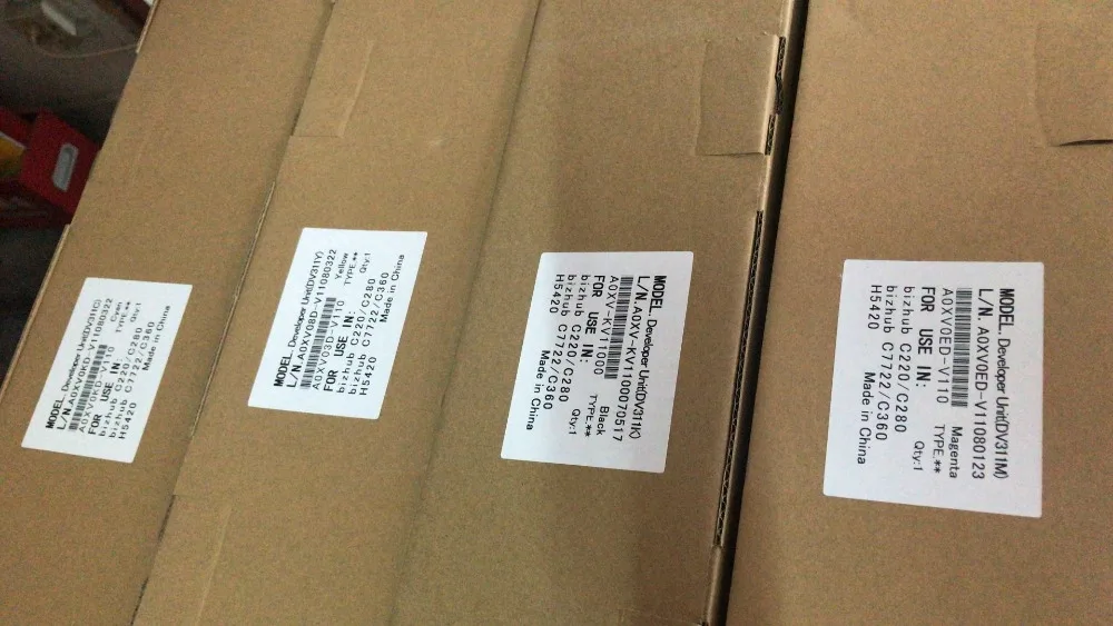 Новый блок разработчика совместимый с Konica Minolta Bizhub C220/C280/C360 C7722 Drum unit DV311 расходные