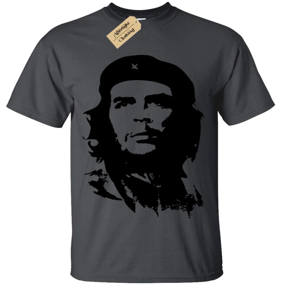 Мужская футболка с принтом в виде экрана Che Guevara недорогие дизайнерские футболки