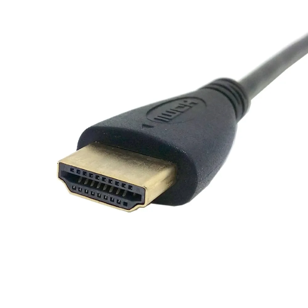 

20cm Type D Micro HDMI Socket Female to HDMI Male Adapter Cable for Tablet & Cell Phone